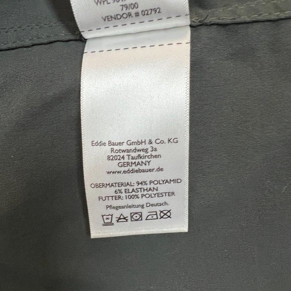 Eddie Bauer Travex Blazer Mens 44 Gray 3-Button Sport Coat Nylon Stretch Travel - Picture 9 of 14